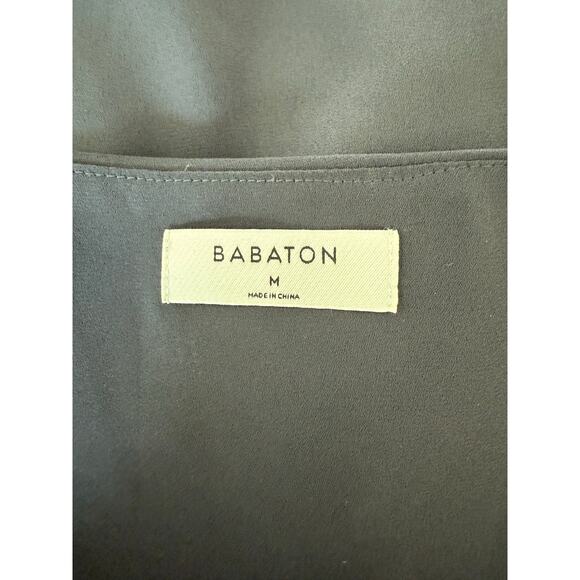 Aritzia Babaton Blue Murphy Long Sleeve Top Size Medium - Picture 5 of 5